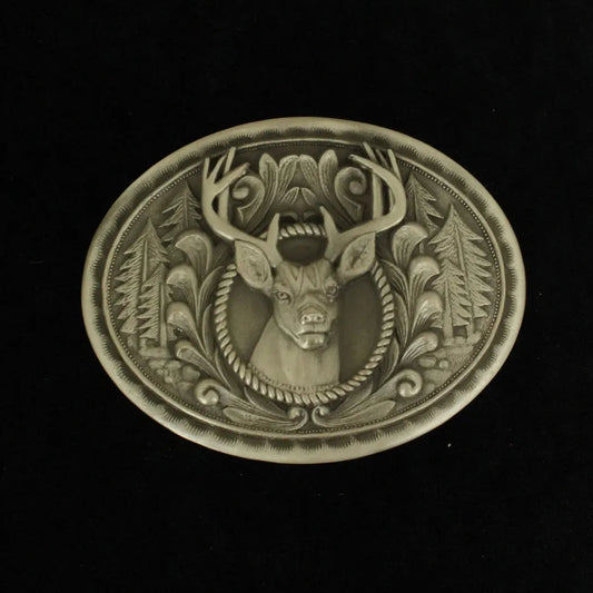 Nocona Buck Wild - Belt Buckle