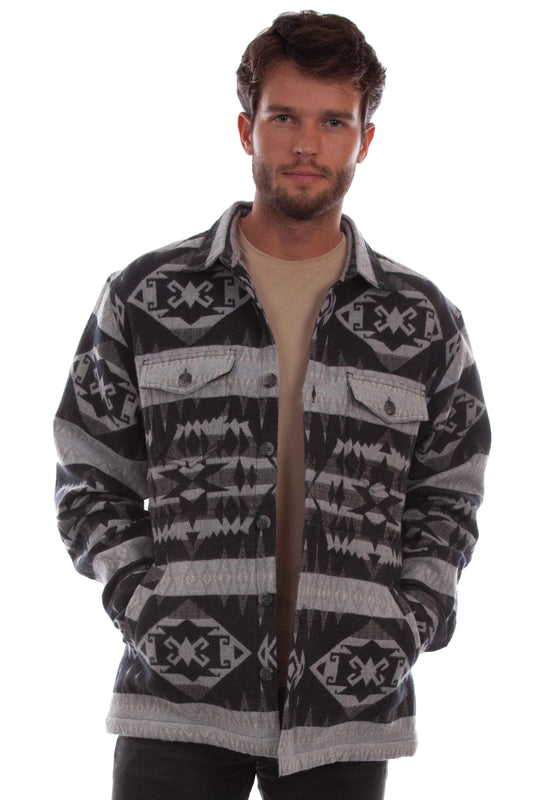 Scully Timberline - Men's Western Flannel Shirt Jacket