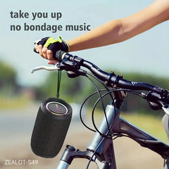 Portable Waterproof Bluetooth Subwoofer Speaker with Bass