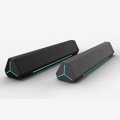 Bluetooth Desktop Speakers with Microphone and Bass